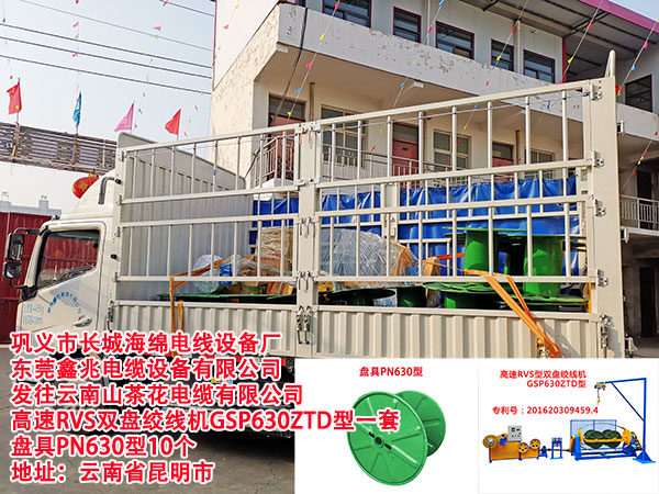 高速RVS雙盤絞線機(jī)GSP630ZTD型