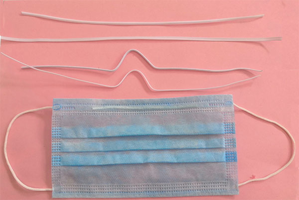 鼻梁條 鼻梁筋 醫(yī)用口罩鼻梁條 單芯鼻梁條